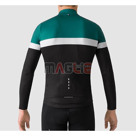 Maglia La Passione Manica Lunga 2019 Verde Bianco Nero - Clicca l'immagine per chiudere